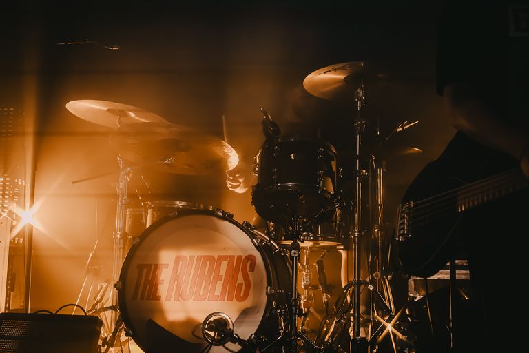 The Rubens performing live at The Gov in Adelaide